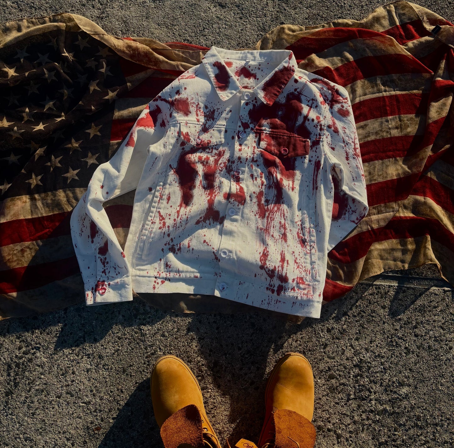 XTENDED “AMERICAN RUINS” Jean Jacket